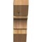 Ekena Millwork Legacy Slat Rough Sawn Bracket, Western Red Cedar, 6"W x 18"D x 18"H BKT06X18X18LEC06RWR - alternate 3